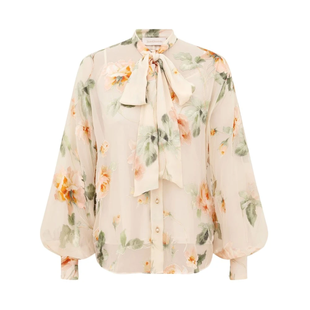 Zimmermann Women's Pink Blouses, M, Shirts