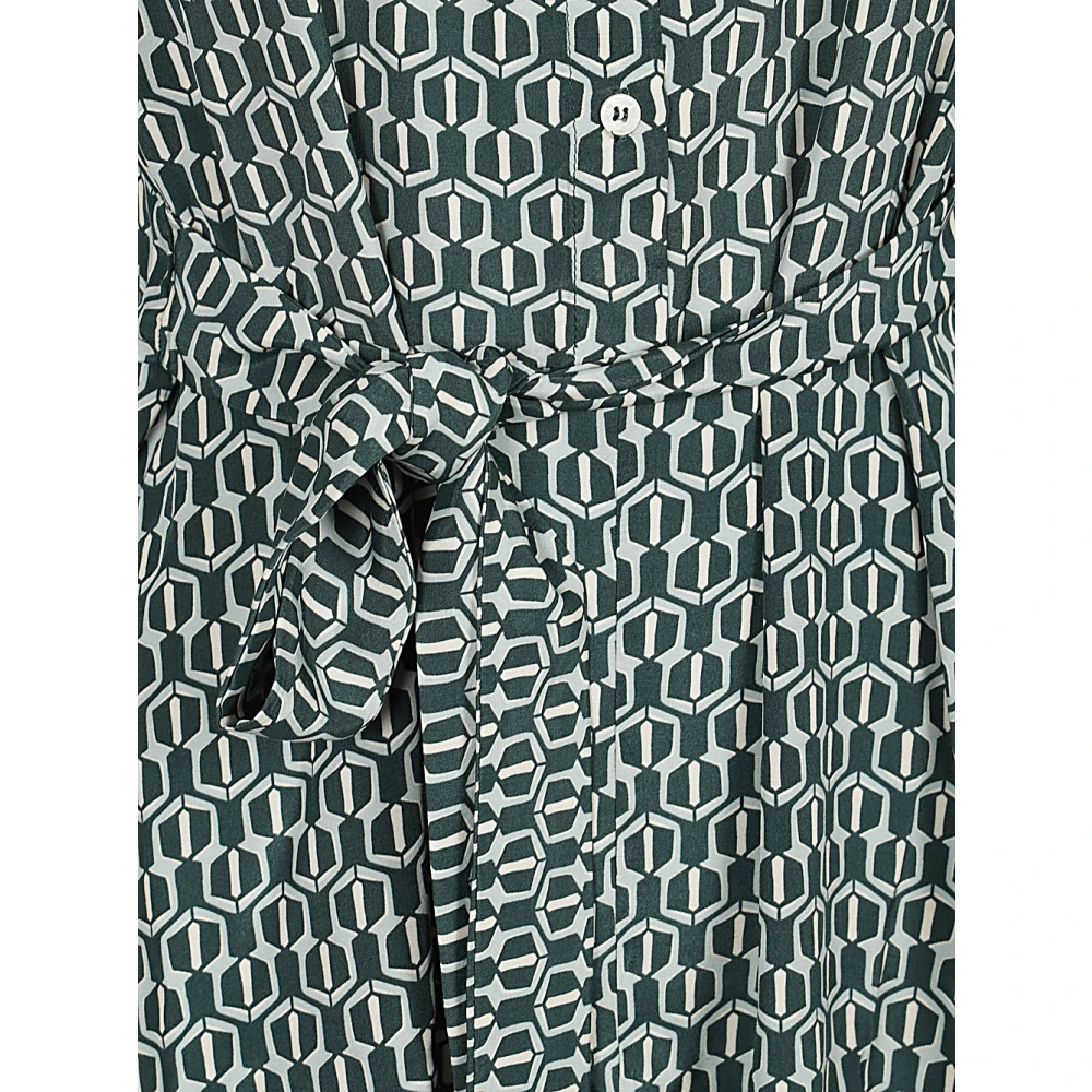 Marella Viscose Jurk Green Dames