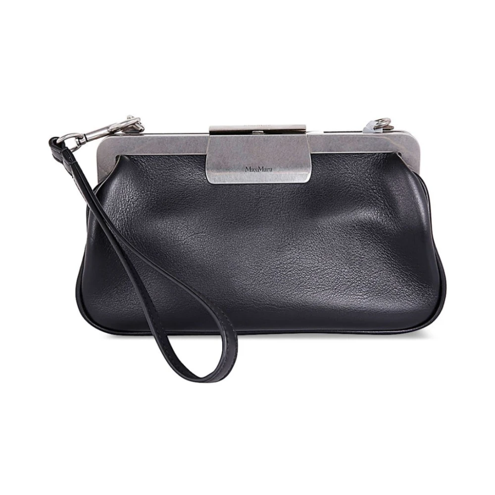 Max Mara Stijlvolle Sluiting voor Mode Accessoires Black Dames