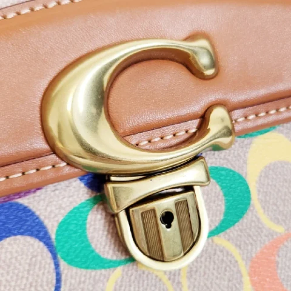 Coach Pre-owned Leather shoulder-bags Multicolor Dames