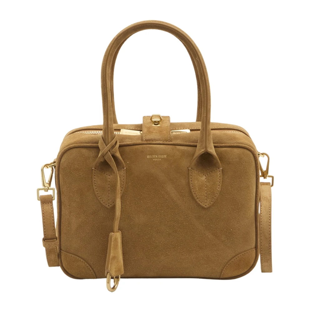 Golden Goose Nappa Leather Shoulder Bag - Female - Handbags - Brown - One Size - Bags