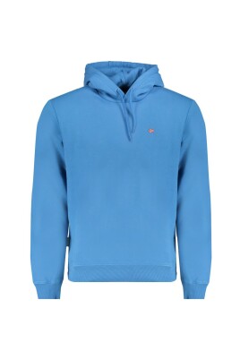 sweat-a-capuche-en-coton-bleu-brode-logo
