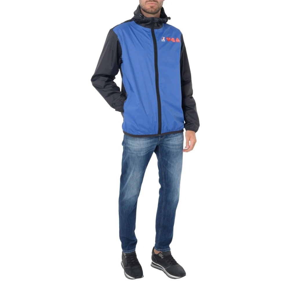 Dondup Stone Washed Slim-Fit Jeans Blue Heren