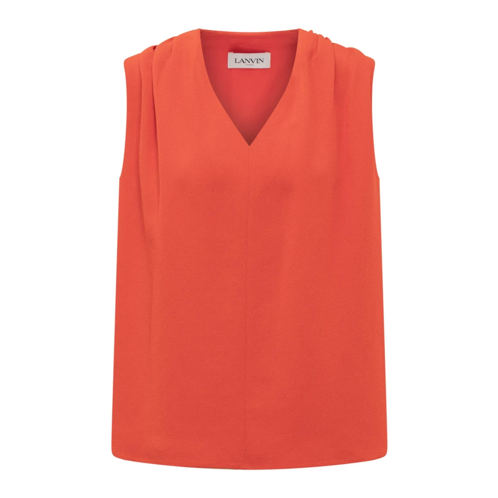 Tops > Sleeveless Tops - - Lanvin - Modalova