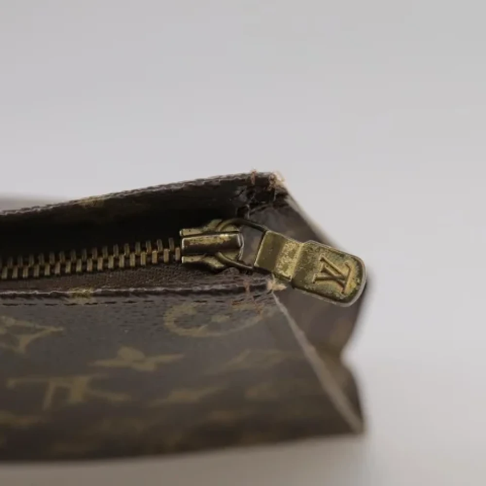 Louis Vuitton Vintage Pre-owned Canvas clutches Brown Dames