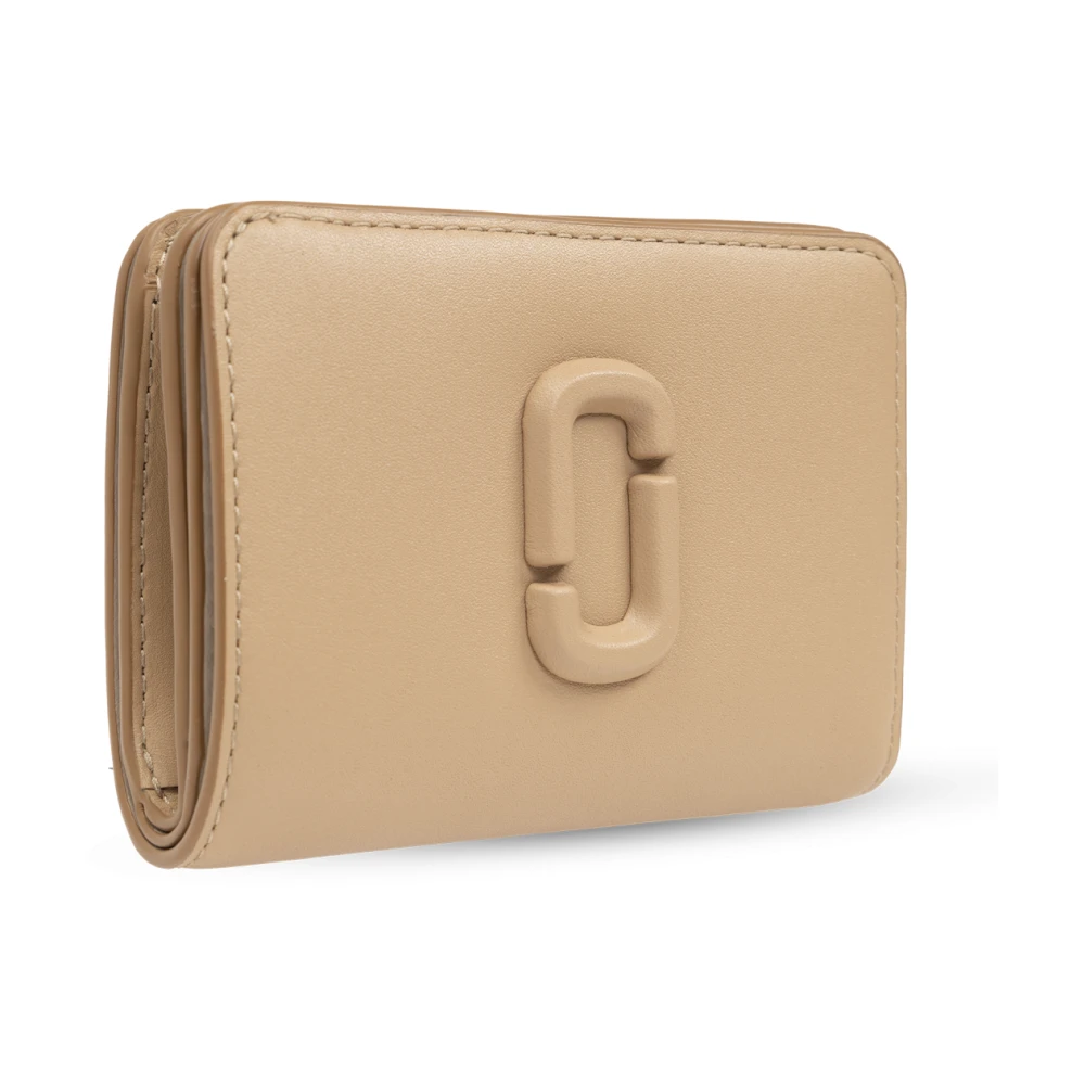 Marc Jacobs Portemonnee met logo Brown Dames
