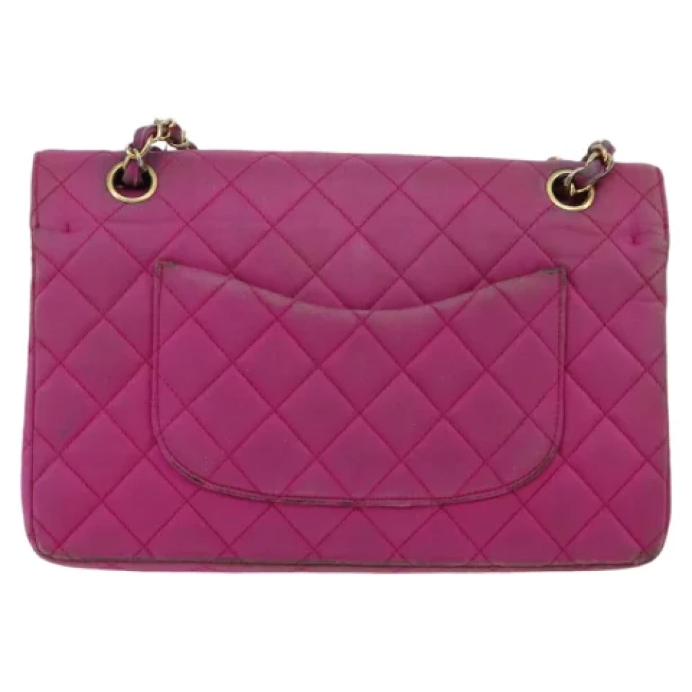 Chanel Vintage Pre-owned Satin chanel-bags Pink Dames