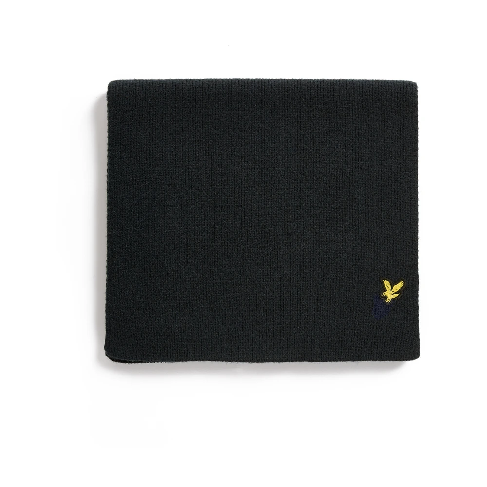 Lyle & Scott Blu Sciarpa Plain - Immagine 4
