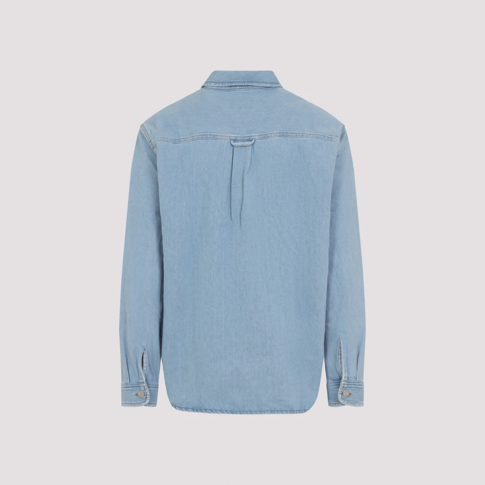 Carhartt WIP Blauw Klassiek Shirt voor Mannen Blue Heren