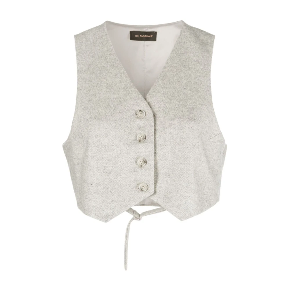 Andamane - Jackets > Vests - Gray - Andamane - Modalova