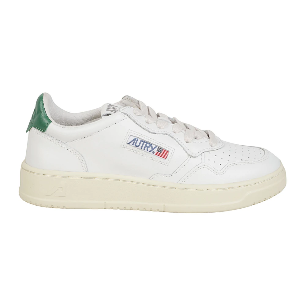 Autry Women's White Sneakers, 5 Uk, Medalist Low