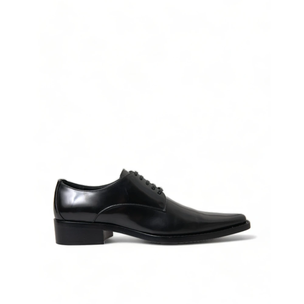 Dolce & Gabbana Svart Formella Ballerinaskor