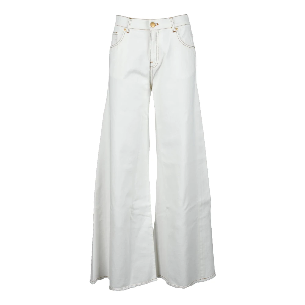 L'Autre Chose Katoenen Jeans White Dames
