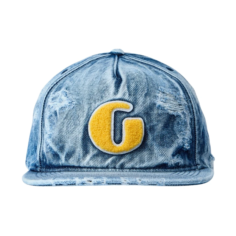 Gallery Dept. Blue G Logo Patch Denim Cap - Male - Hats & Caps - One Size - Accessories