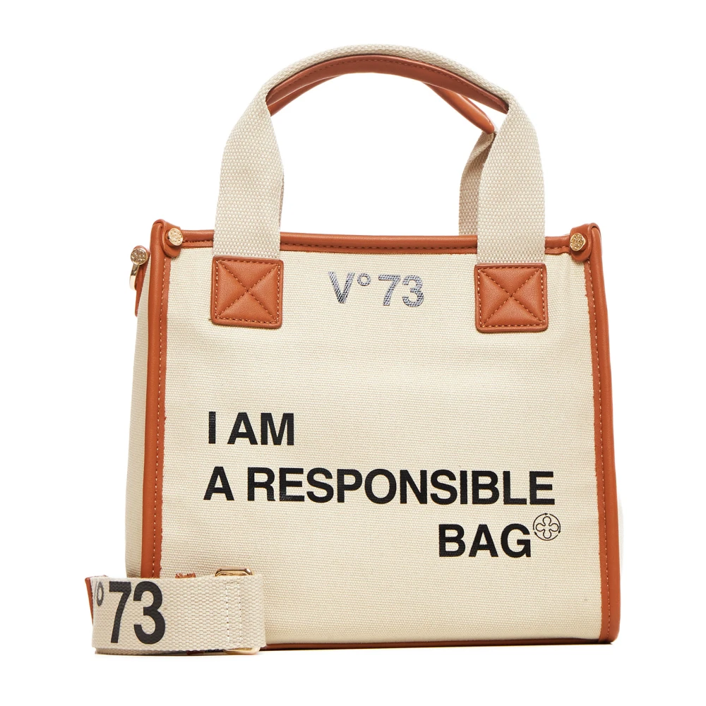V73 Stijlvolle tassen voor dagelijks gebruik Beige Dames