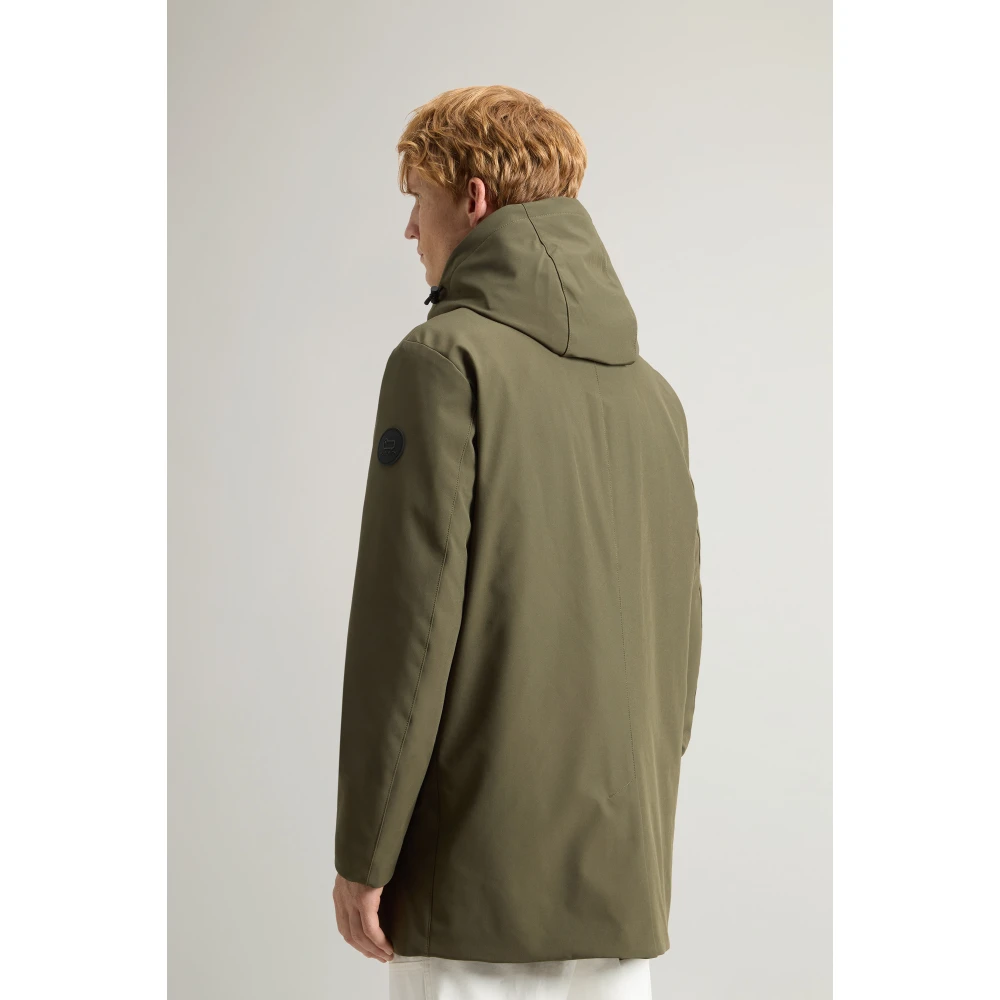 Woolrich Groene Urban Tech Softshell Jas Green Heren