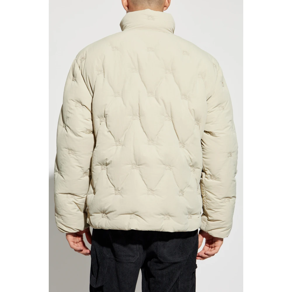 Burberry Jas met logo Gray Heren