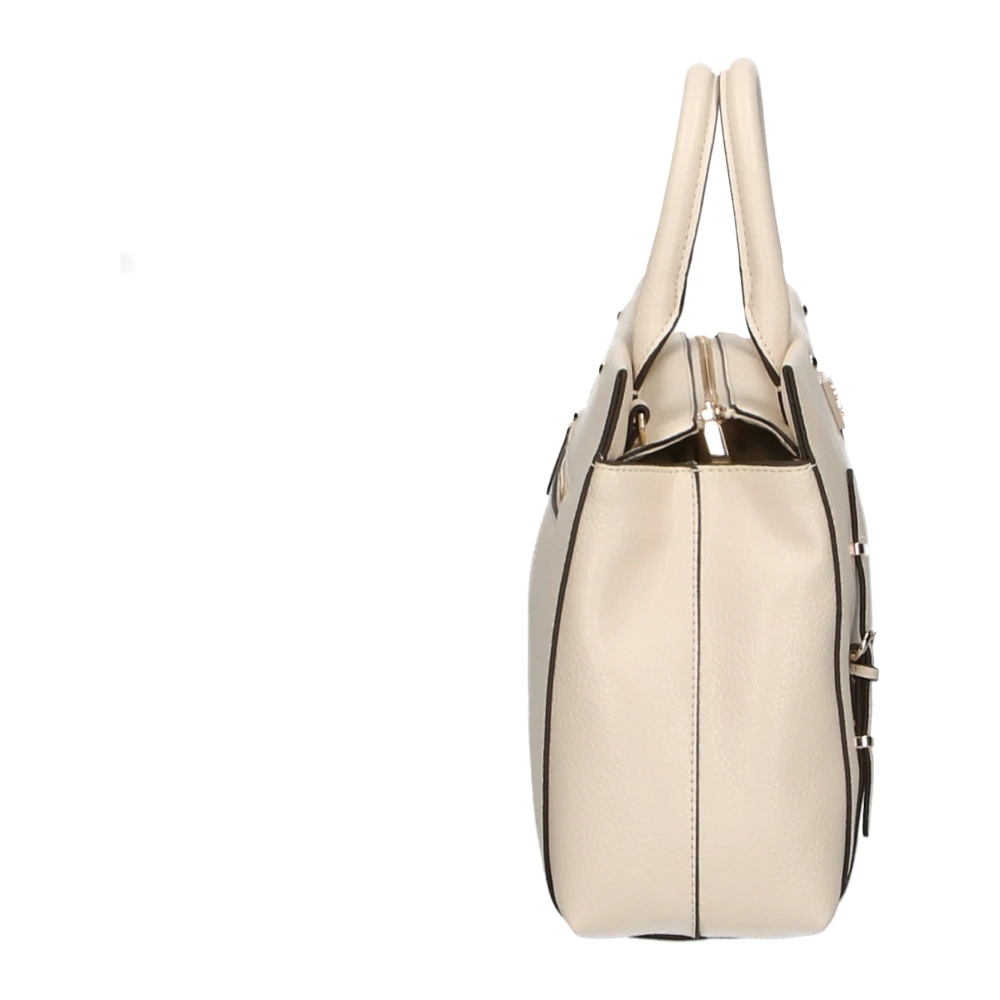 Guess Ivoor Handtas Levia Satchel White Dames