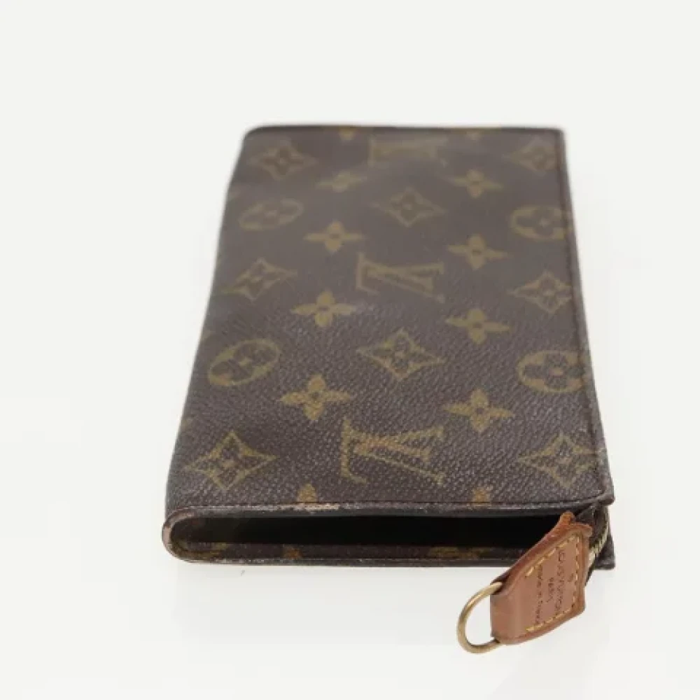 Louis Vuitton Vintage Pre-owned Canvas pouches Brown Dames