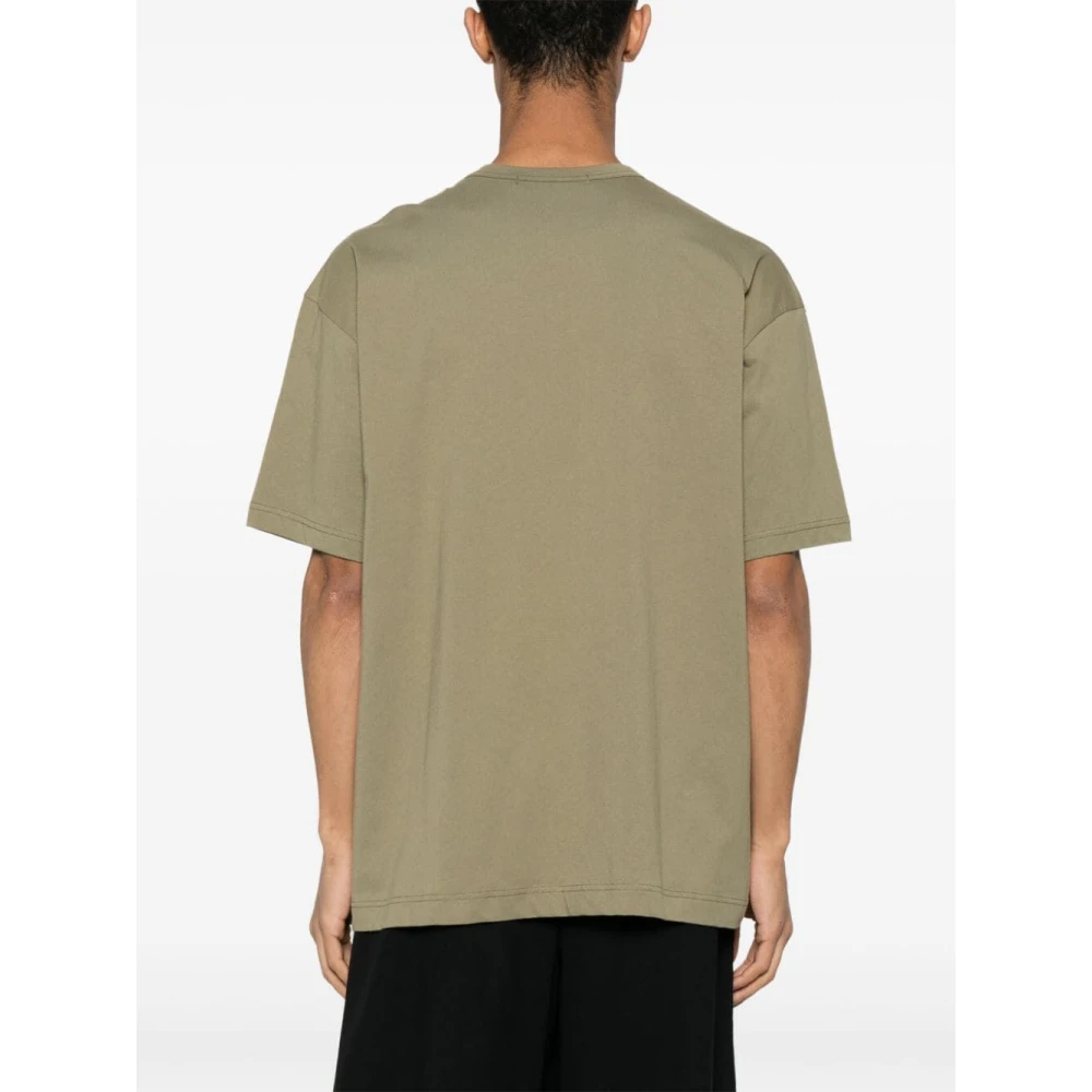 Comme des Garçons Groene TEE Shirt Green Heren