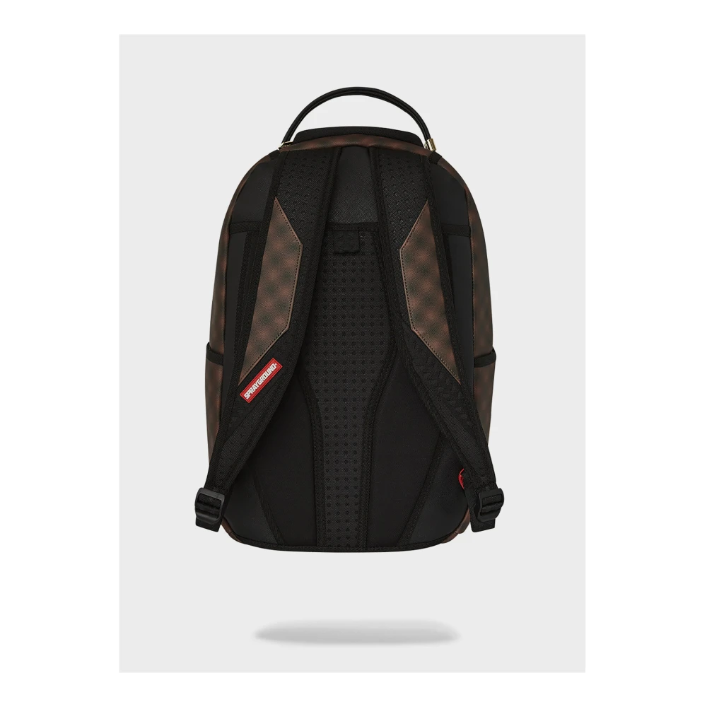 Sprayground Haaien in Parijs Blur Rugzak Brown Unisex