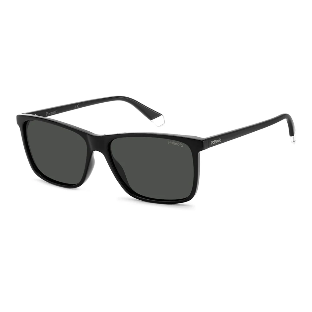 Polaroid Men's Black /Grey Polarized Sunglasses