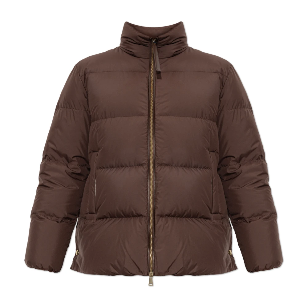 Moncler Donna Burgundy - Vivantesse Short Down Jacket, Size: 0 - Immagine 4