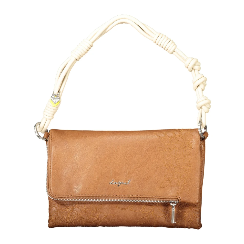 Desigual Donna Marrone Borse, Taglia Unica, New,