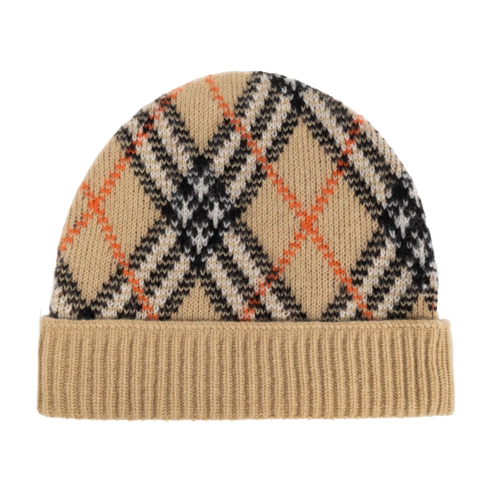 Burberry Hoed met ruitpatroon Beige Unisex