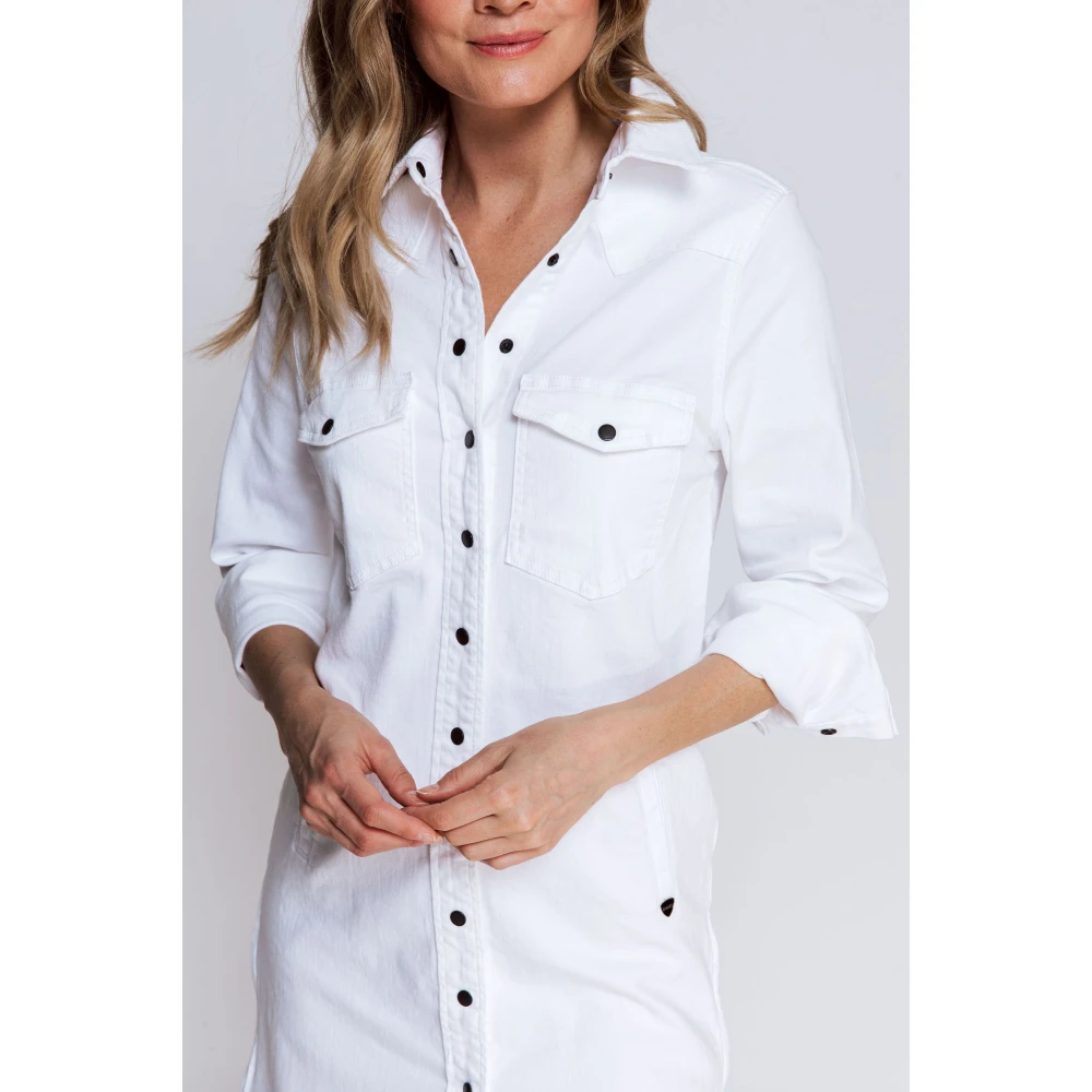 Zhrill Jeans Dress Tyrana White Dames