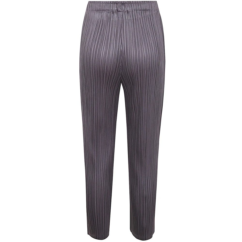 Issey Miyake September Broek in Maandelijkse Kleuren Purple Dames