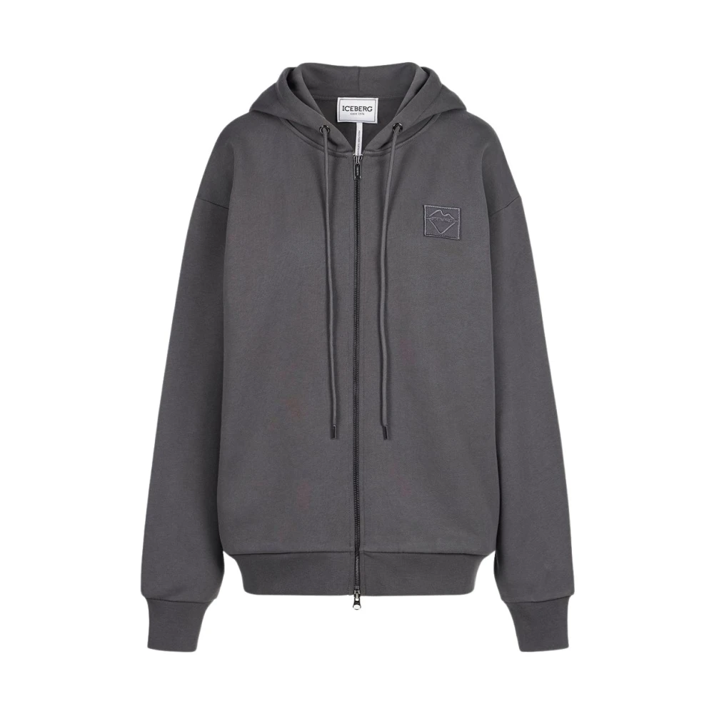 Iceberg Ritshoodie Gray Dames