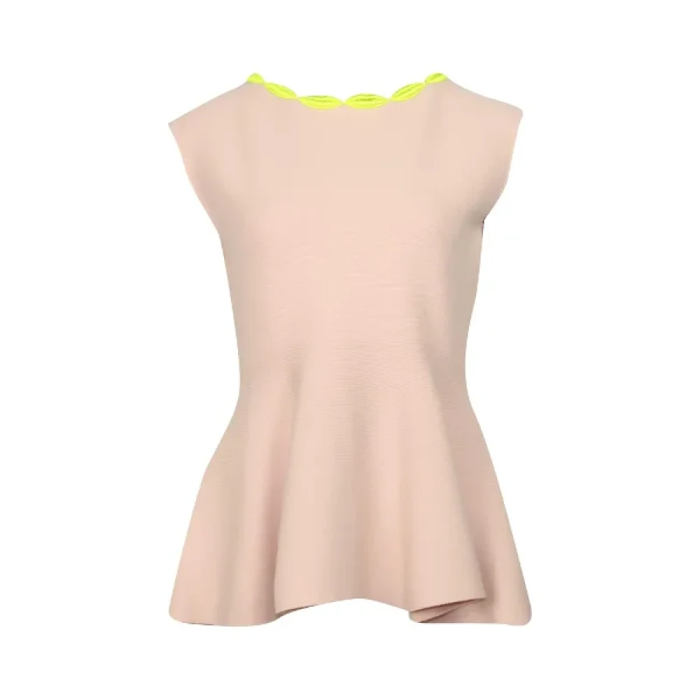 Giambattista Valli Pre-owned Fabric tops Pink Dames