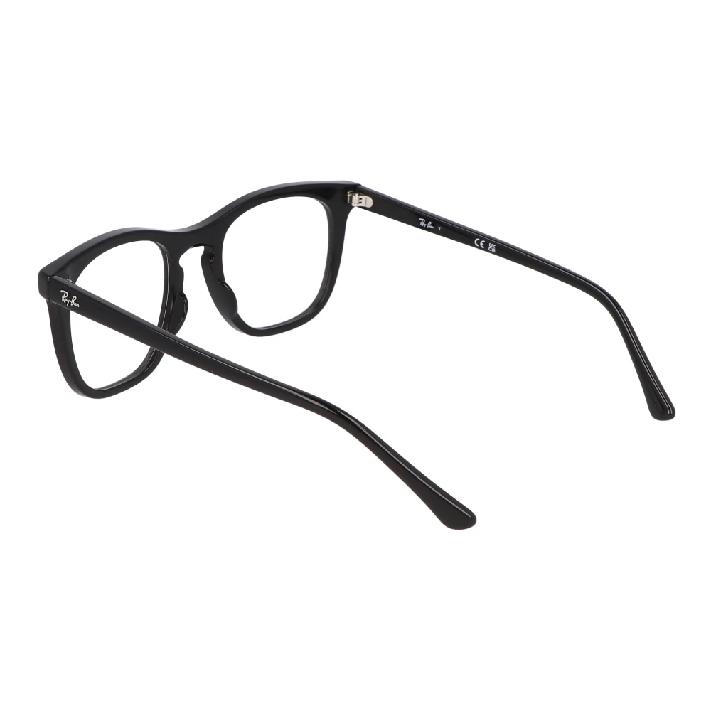 Ray-Ban Vierkante montuur bril Black Unisex