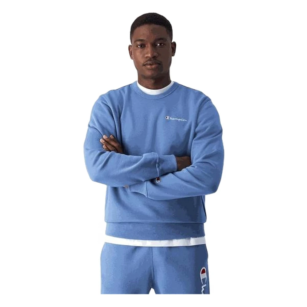 Champion Hoodie Blue Heren