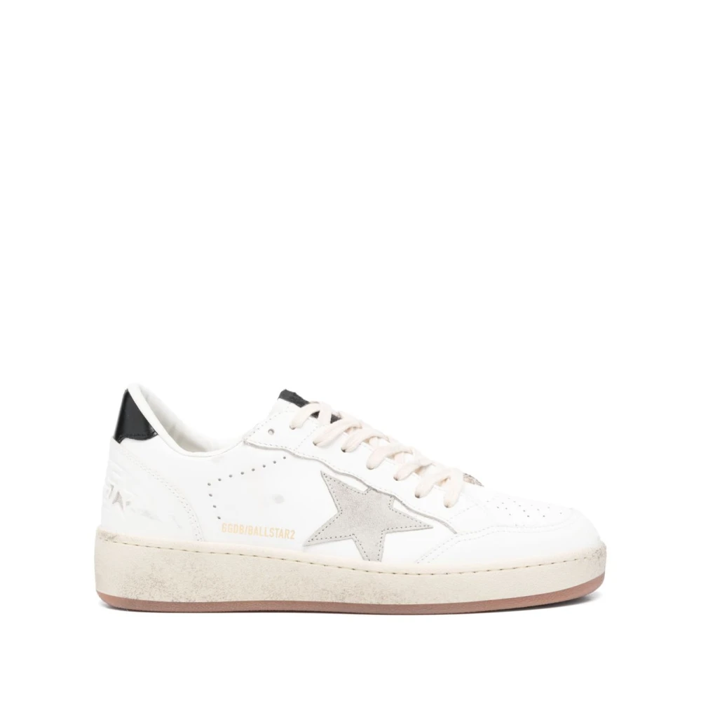 Golden Goose White Sneakers, Male, 8 Uk, Trainers For Men