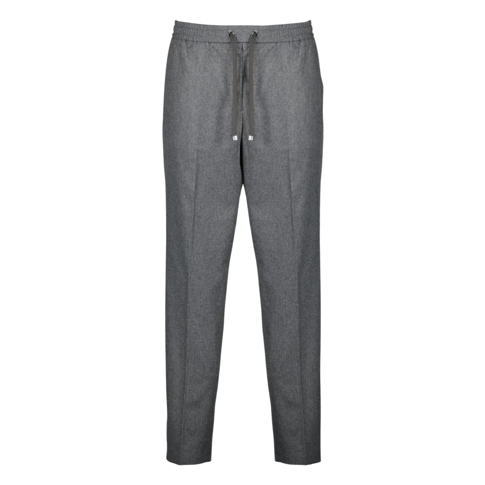 Moncler Gray Straight Trousers - Male - Straight Trousers - M - Trousers