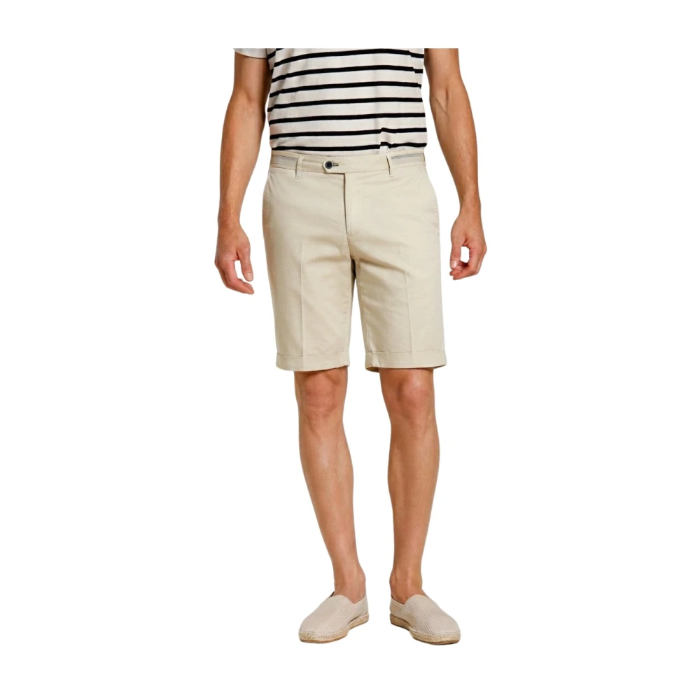Mason's Herren Beige Shorts, Mgröße: