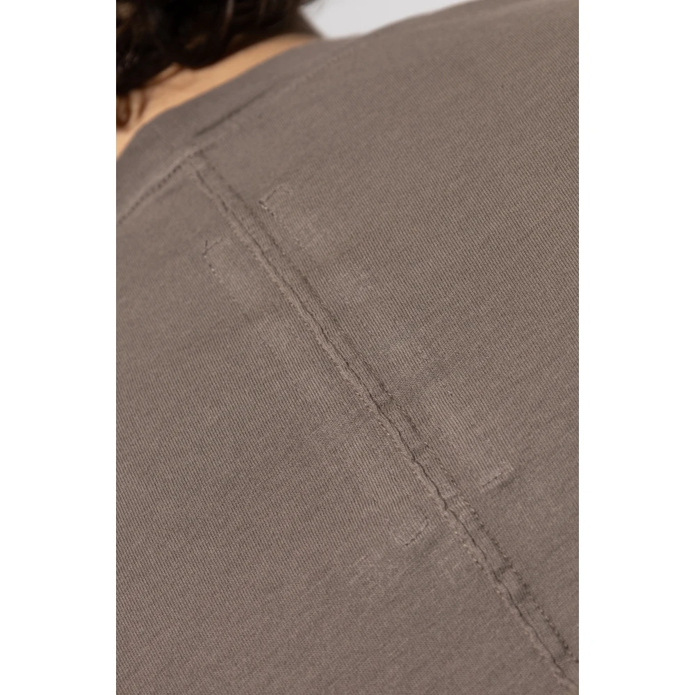 Rick Owens T-shirt Tommy Brown Heren
