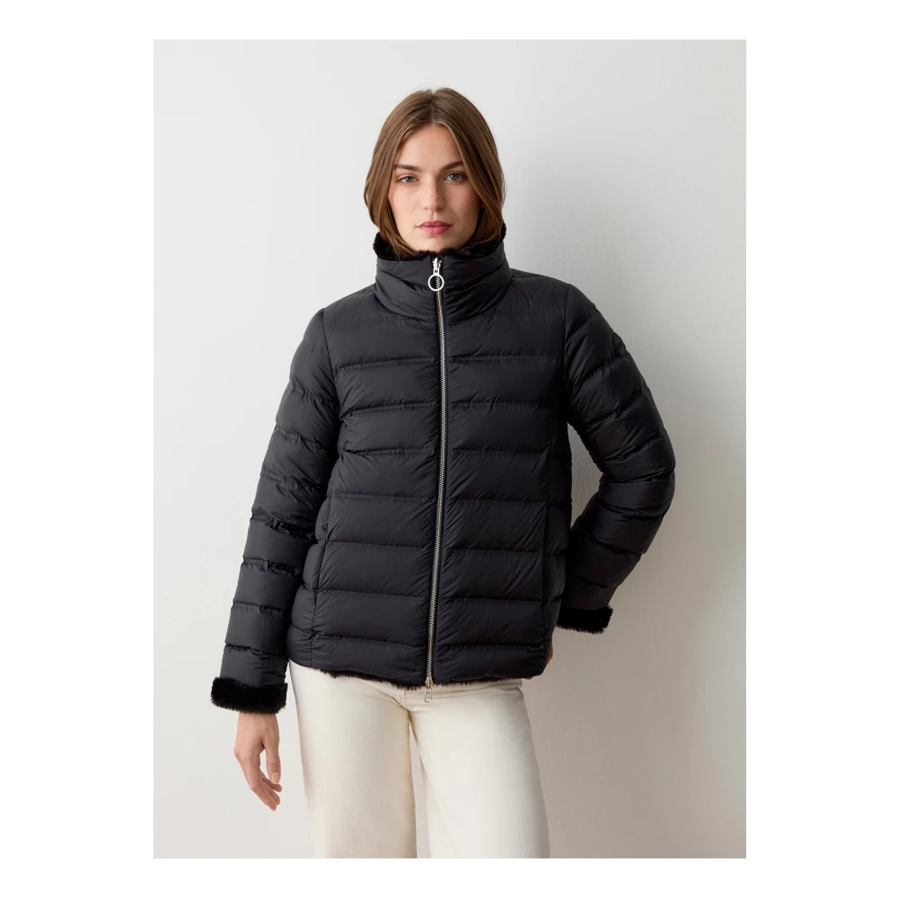 Colmar Zwarte Winter Donsjas Regular Fit Black Dames