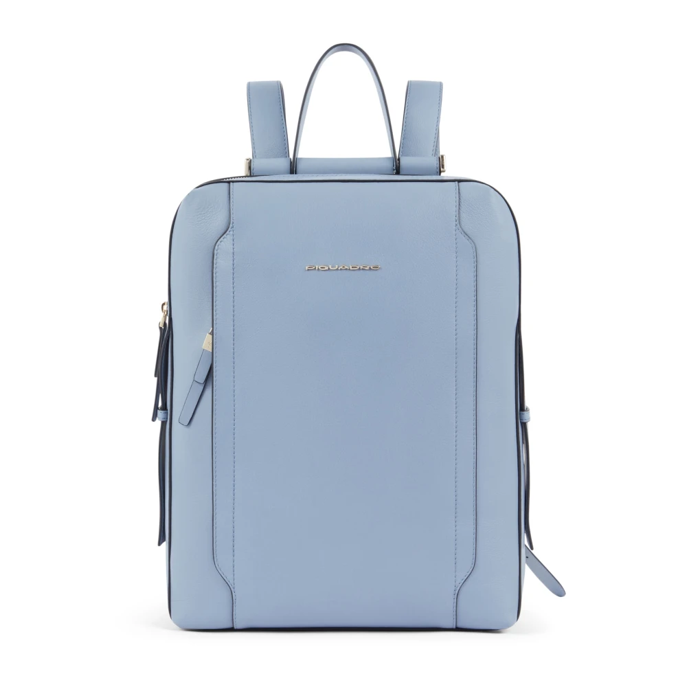Piquadro Blå Circle Laptop Ryggsäck 14"