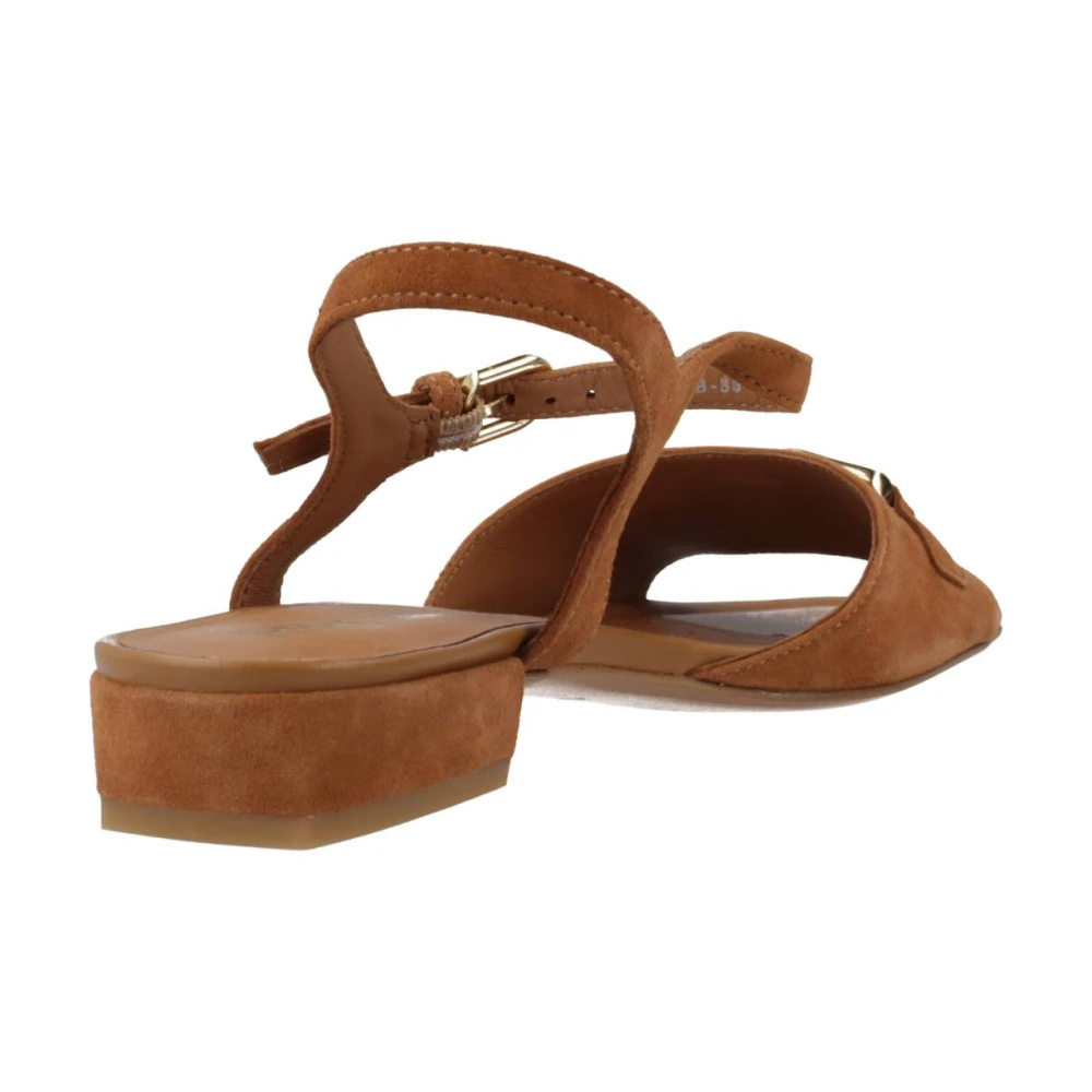 Geox Flat Sandals Brown Dames