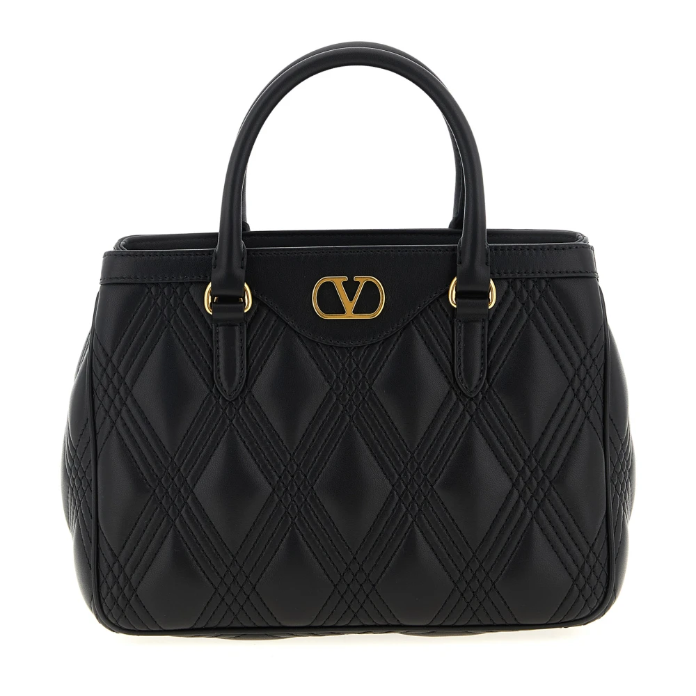 Valentino Garavani , Handbags, Female, Black, One Size, Quiltie 67 Handbag