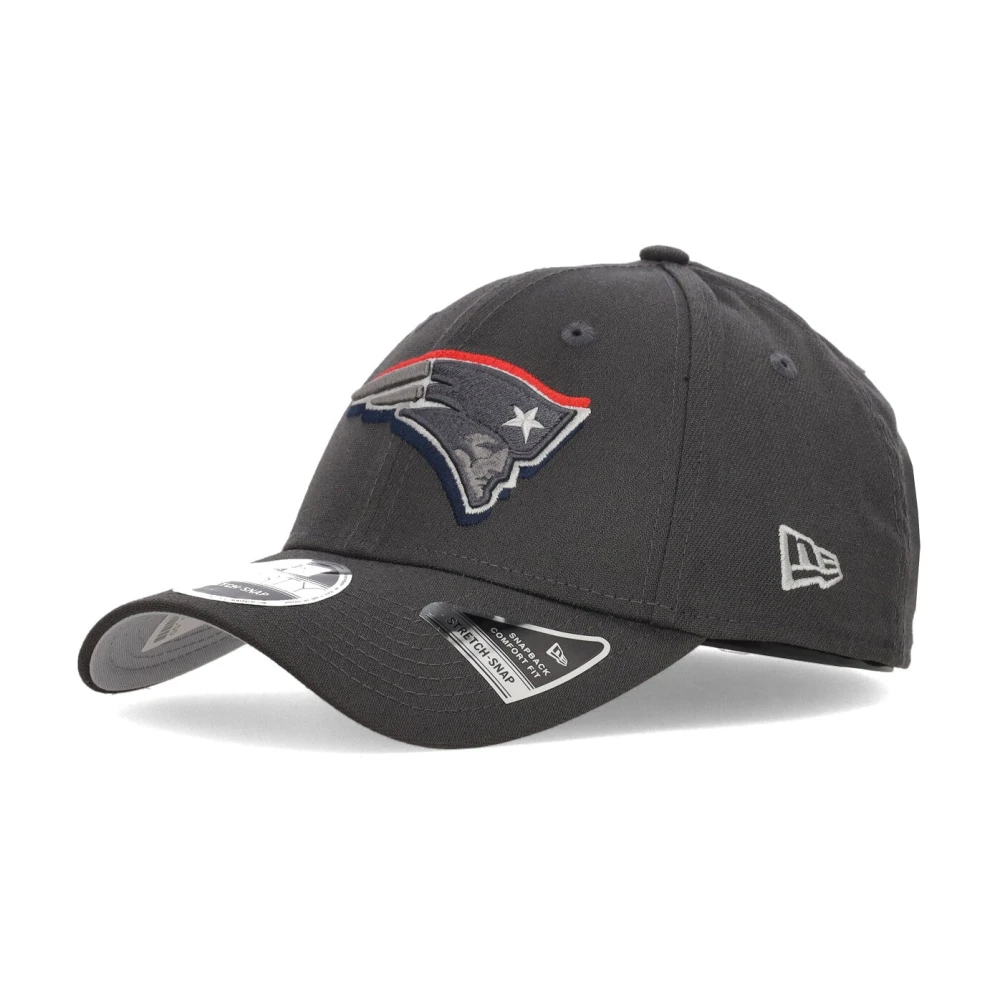 New era NFL Draft Curvy Visor Hat Patriots Gray Unisex