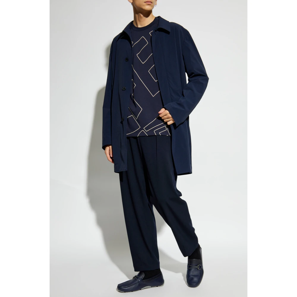 Paul Smith Jas met uitsnijding Blue Heren