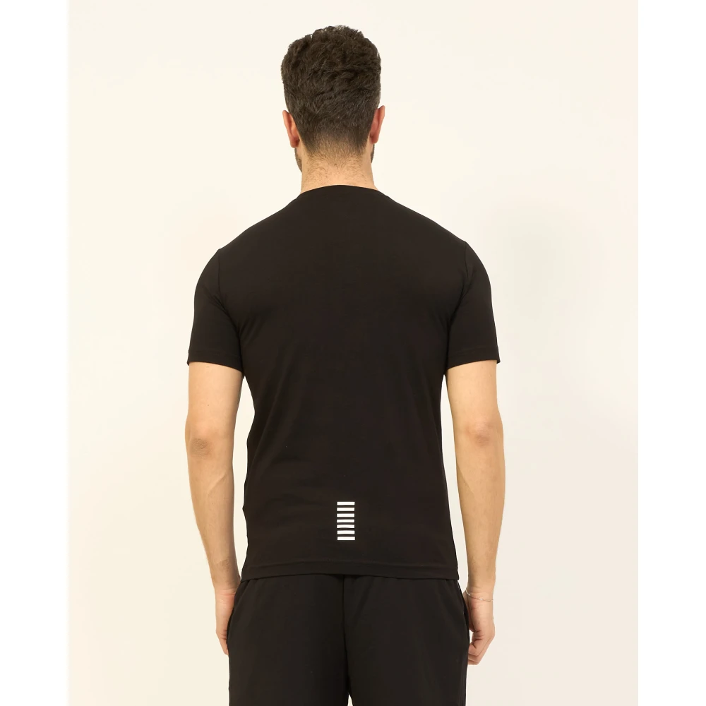 Emporio Armani EA7 T-Shirts Black Heren