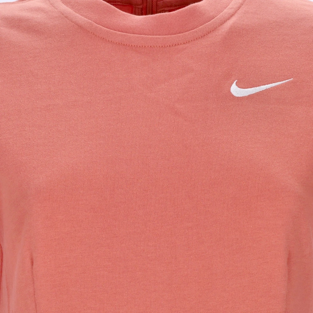 Nike Jersey Jumpsuit met Rits Orange Dames