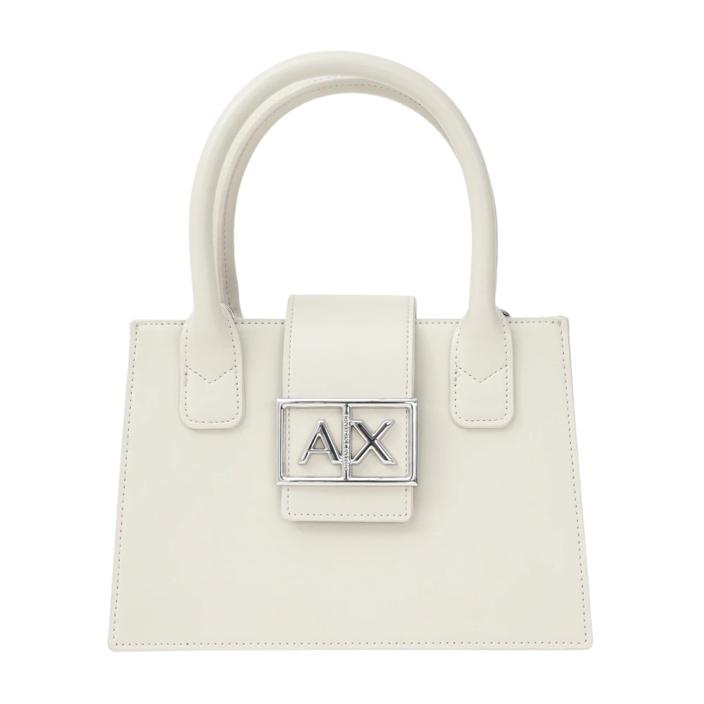 Armani Exchange Beige handtas voor vrouwen White Dames