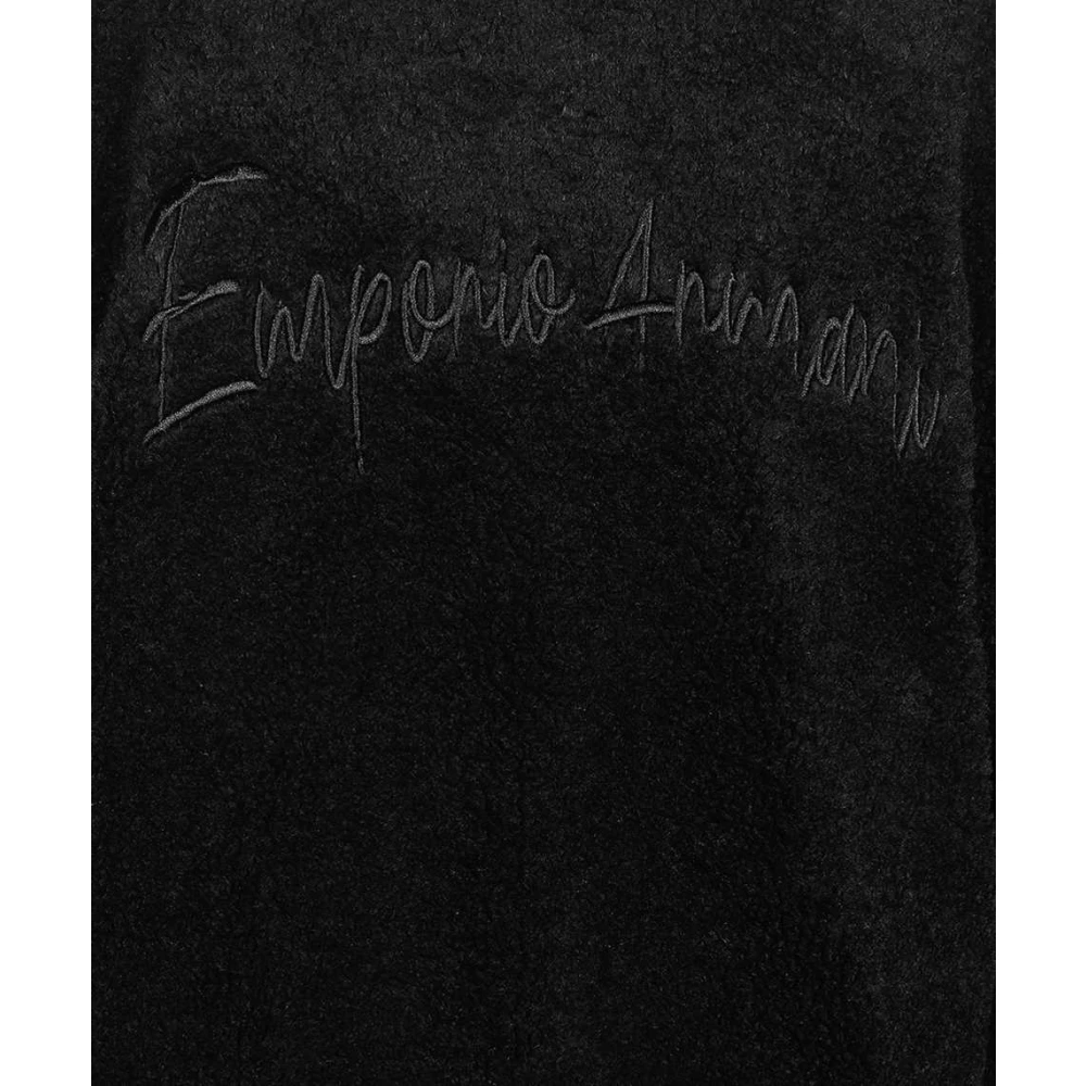 Emporio Armani Omkeerbare Polyester Jas Black Dames