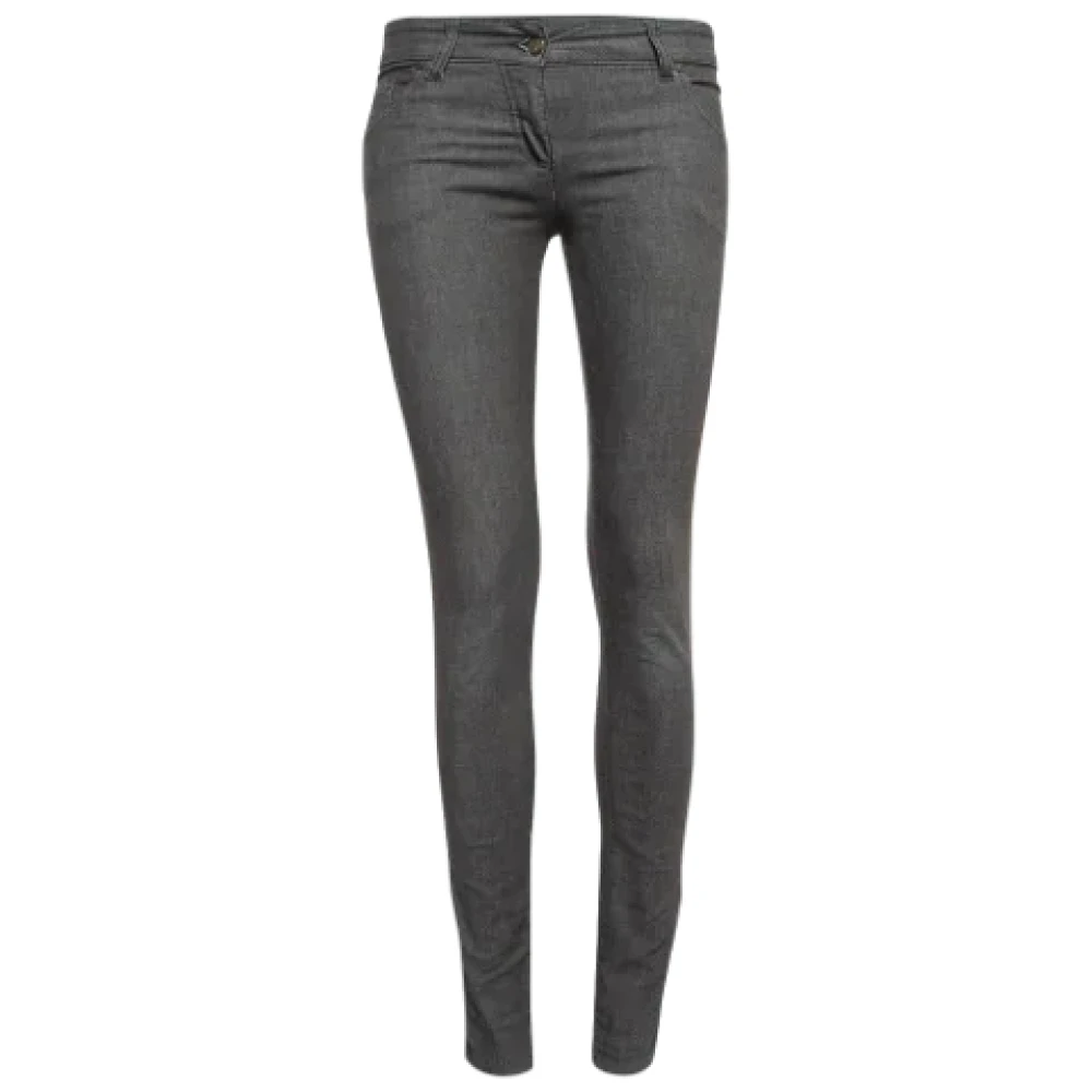 Stella McCartney Pre-owned Denim jeans Gray Dames